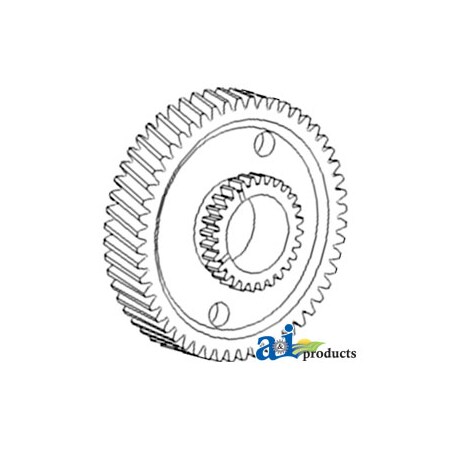 A & I Products Gear, 3rd 63" x6" x1" A-8N7102